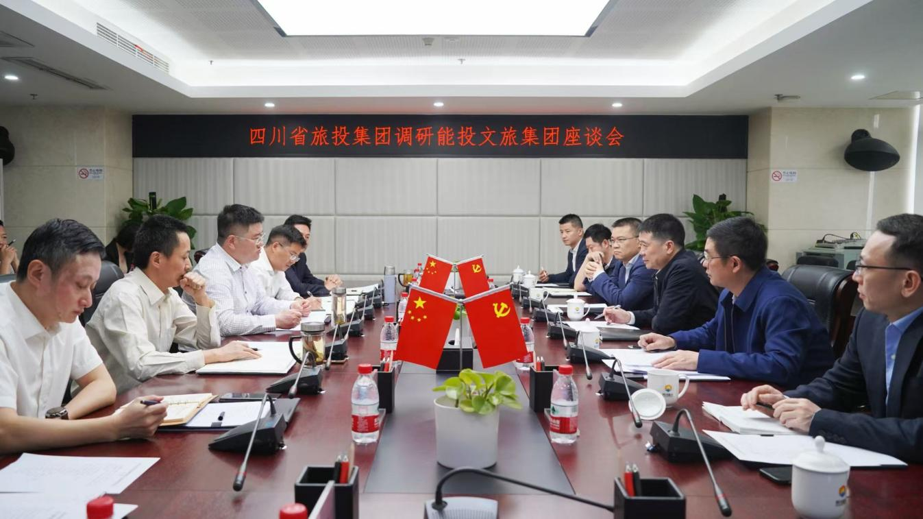 省尊龙凯时人生就是搏集团向导率队调研能投文旅集团